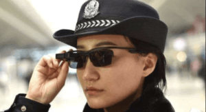 Chinese police face recognition